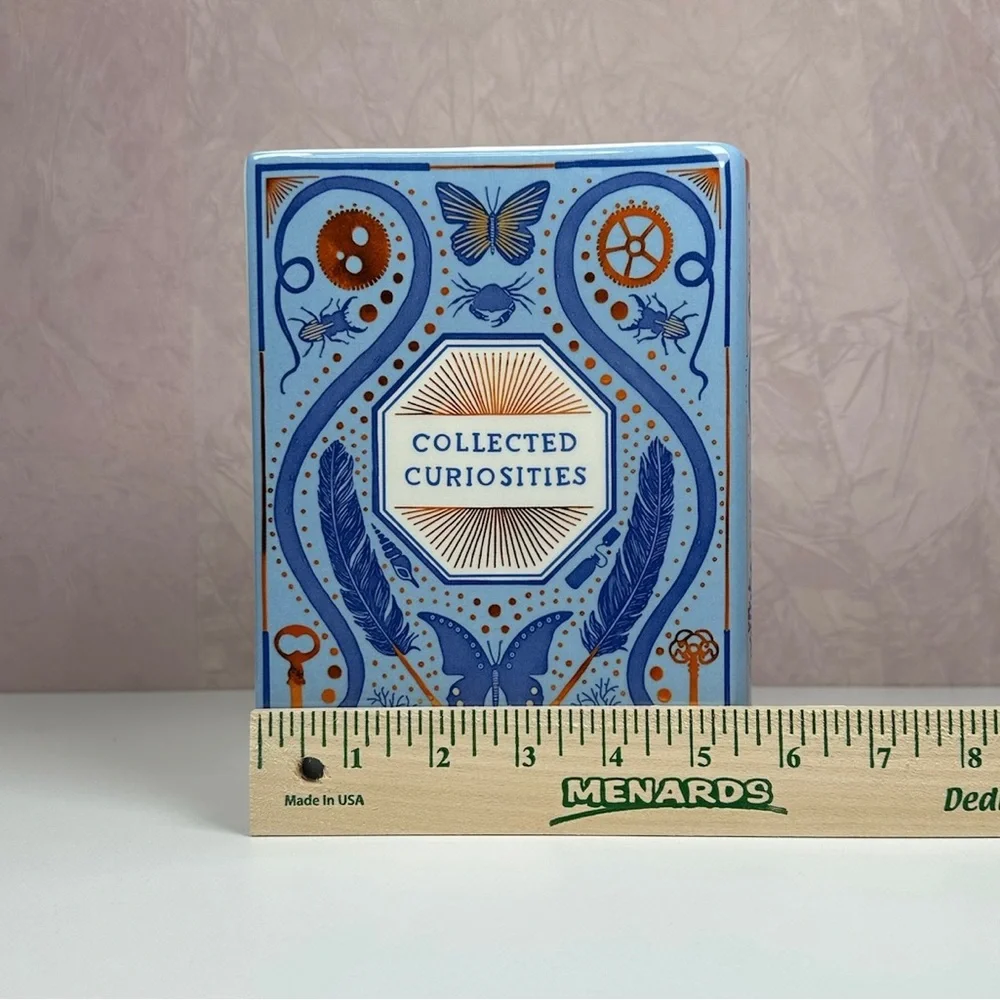 Collected Curiosities Book Vase